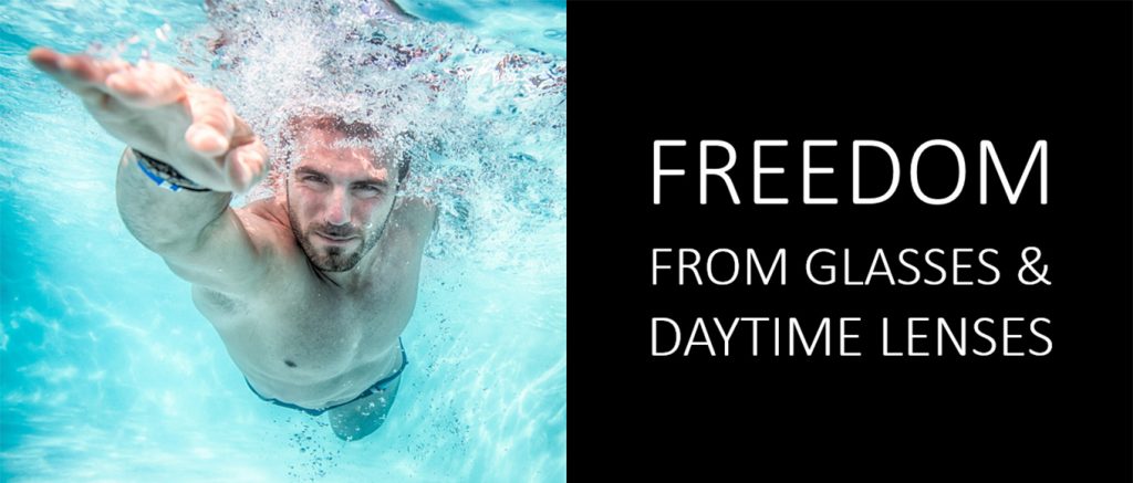 Nocturnal Lens Scotlens – ortho-k night lens – orthokeratology – freedom swimmer call out